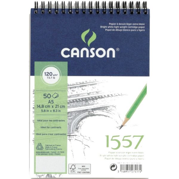 Canson 1557 skicák A5